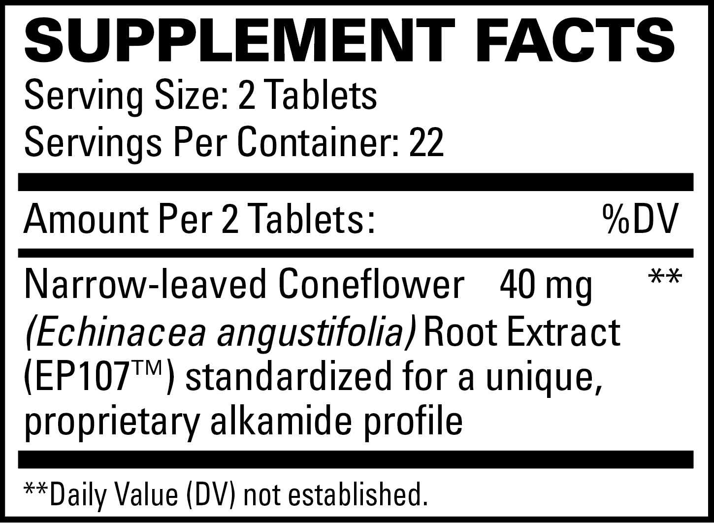 AnxioCalm supplement facts